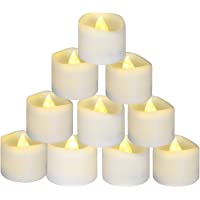 12 Velas Led Pequeñas- flintronic ® Velas Led de Té Velas Eléctricas con Baterías para San Valentín- Cumpleaños- Fiestas…